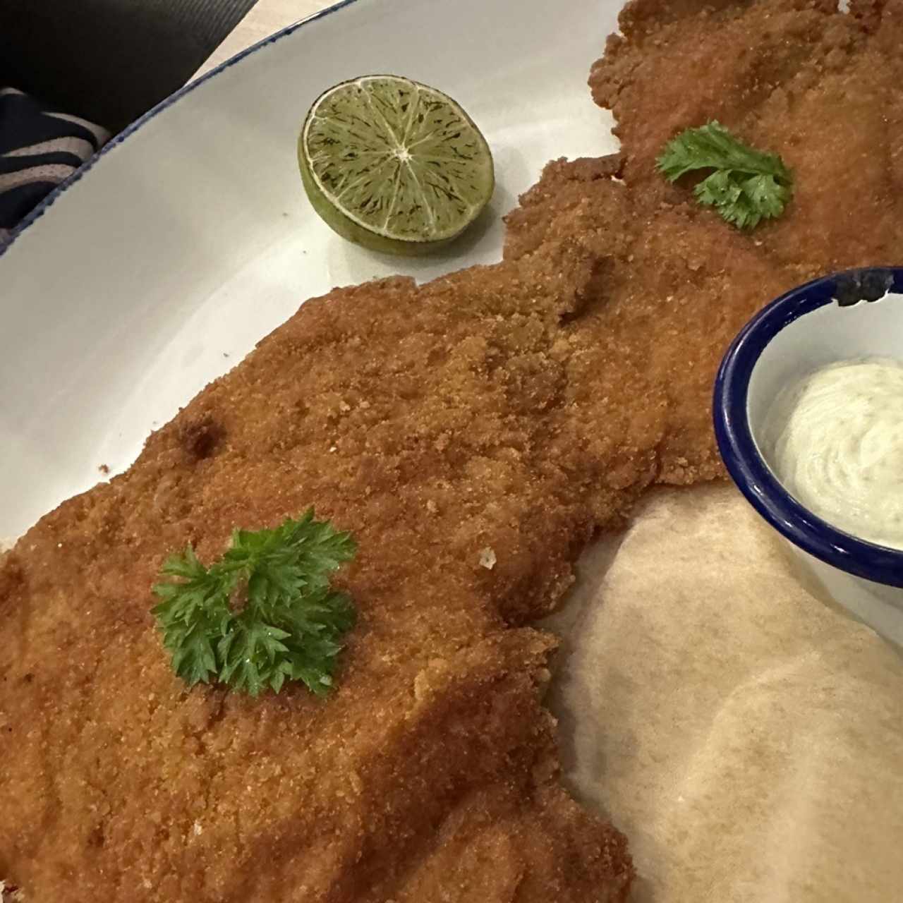 Secondi Piatti - Milanesa de pollo