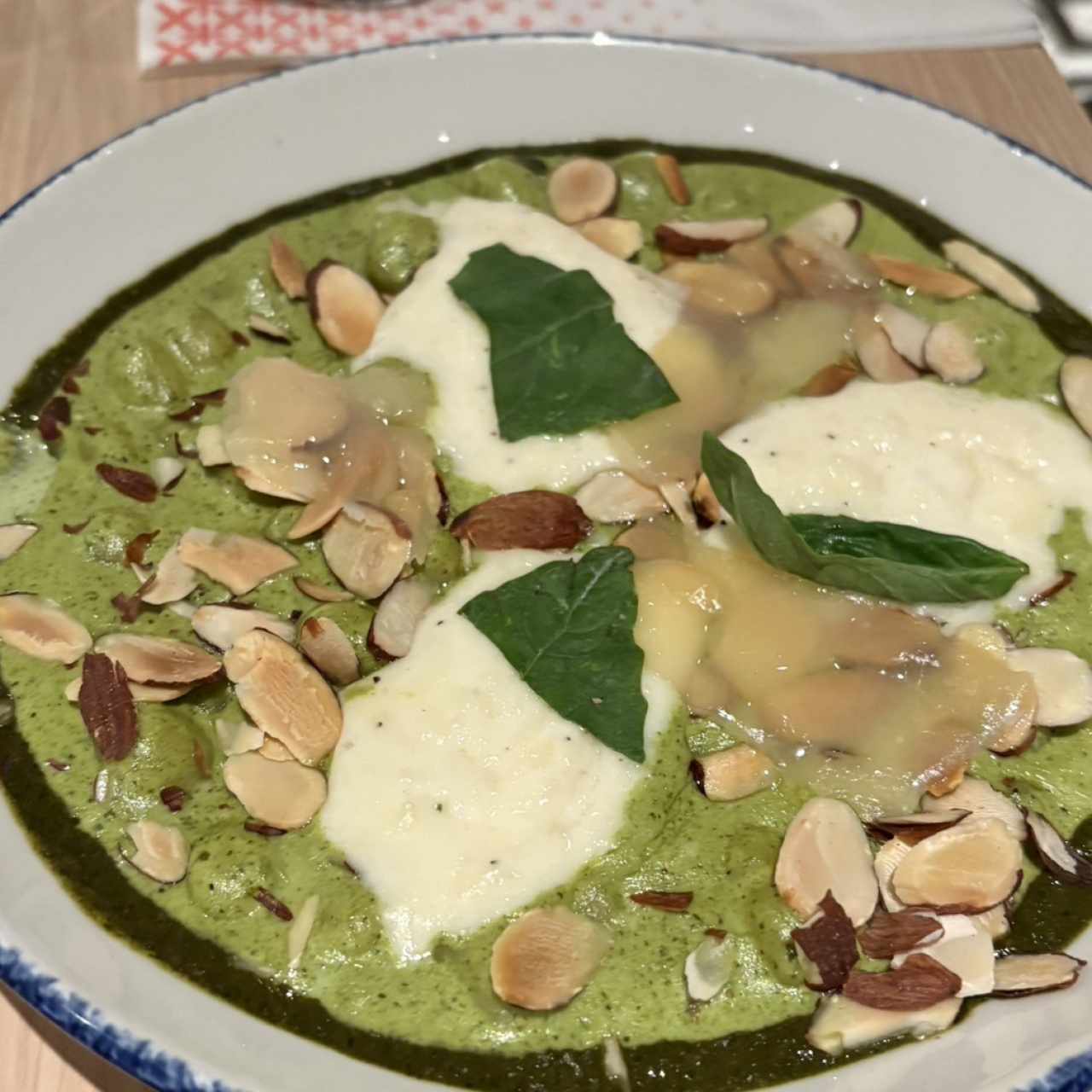 Gnocchi Al Pesto Rustico