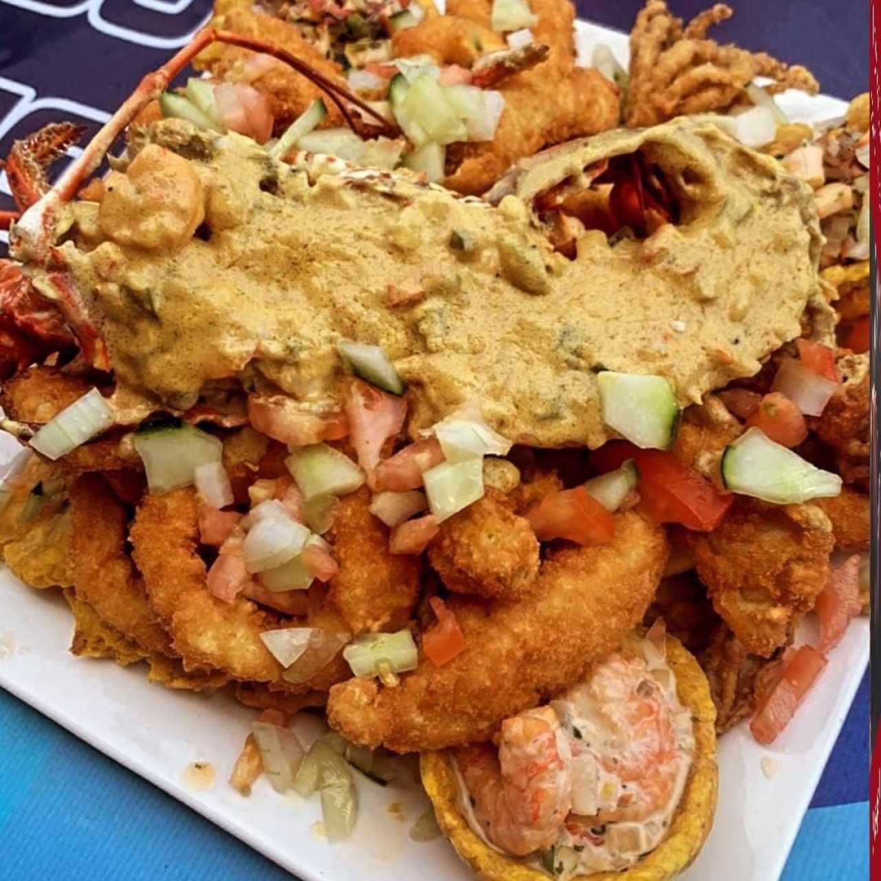 volcán de mariscos