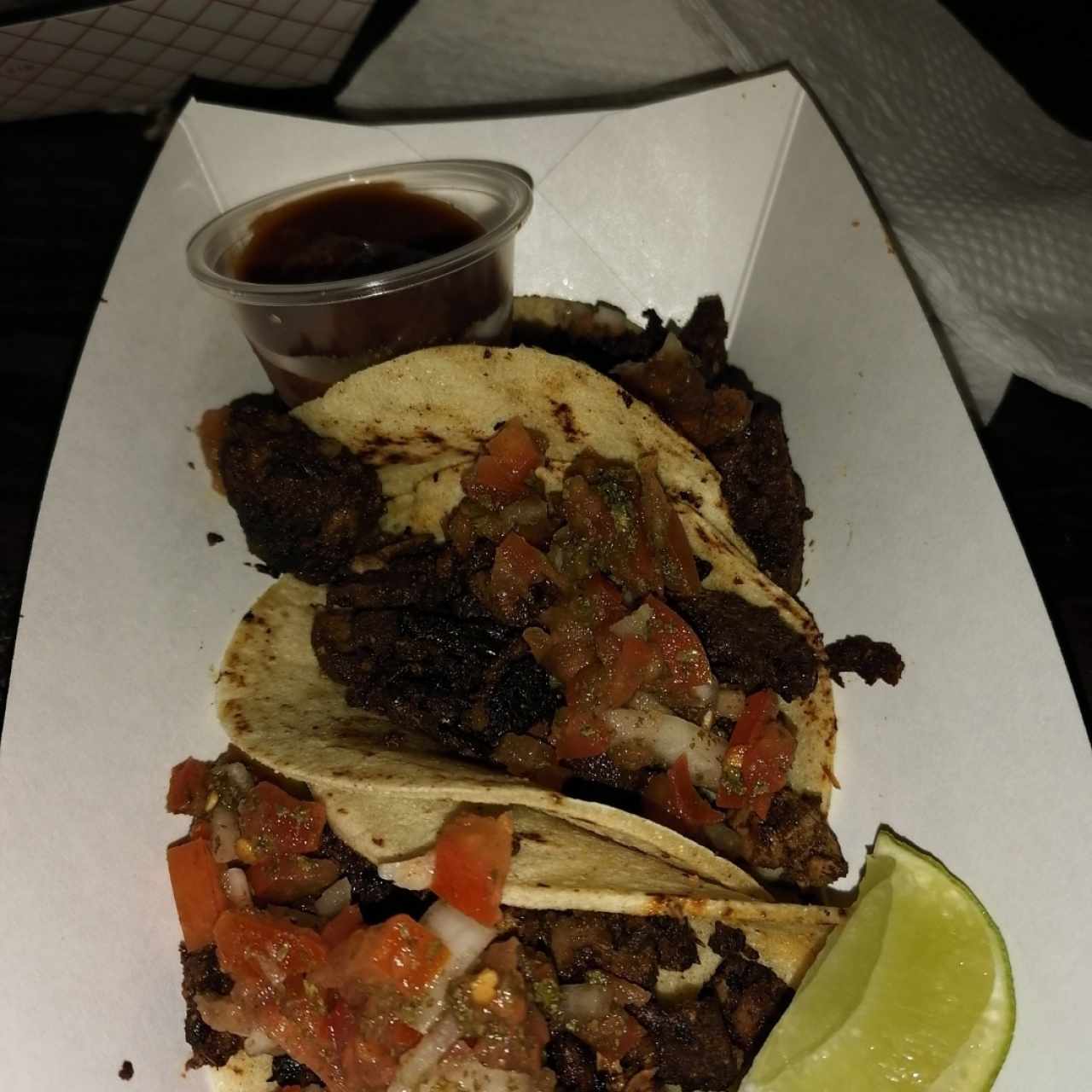 Taco de cerdo al pastor 