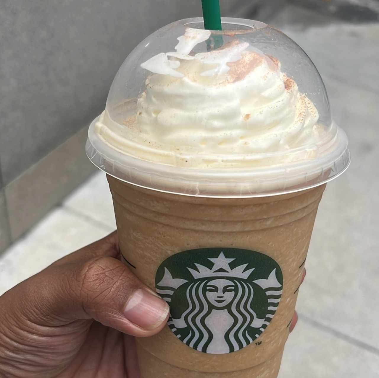 Spice frappuccino