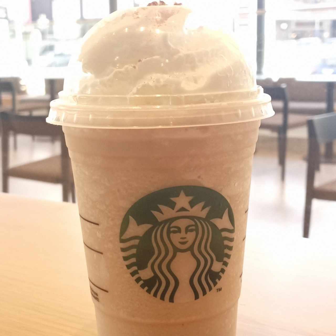 Frappuccino de chai tea cream