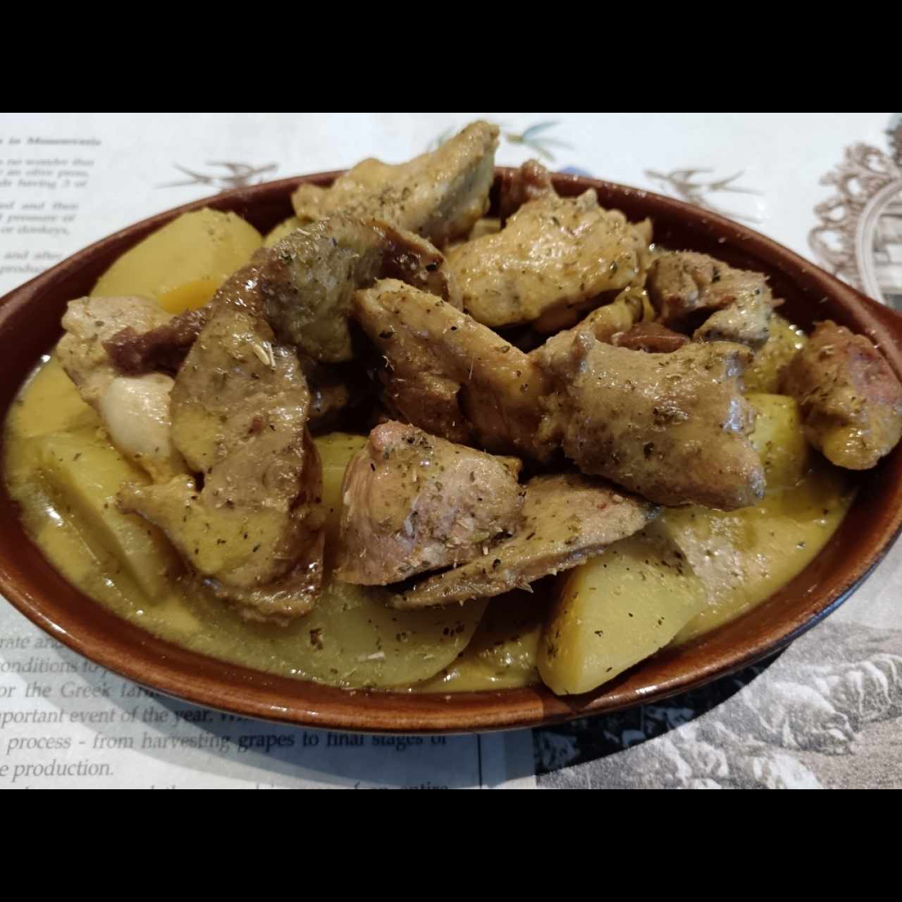 Mixto de pollo, puerco y chorizo 