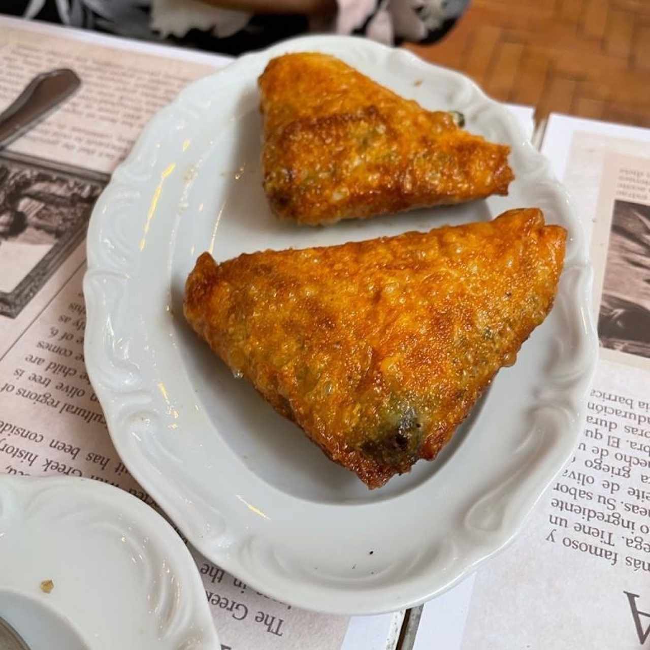 Spanakopita de Espinacas