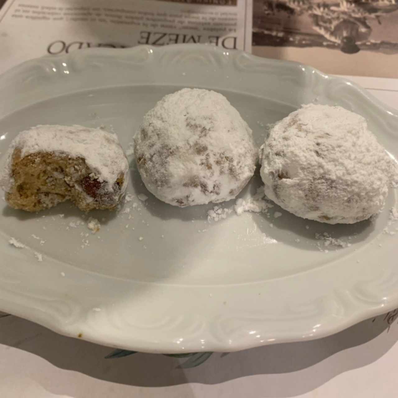 Postres - Kourabiedes Me Amigdala