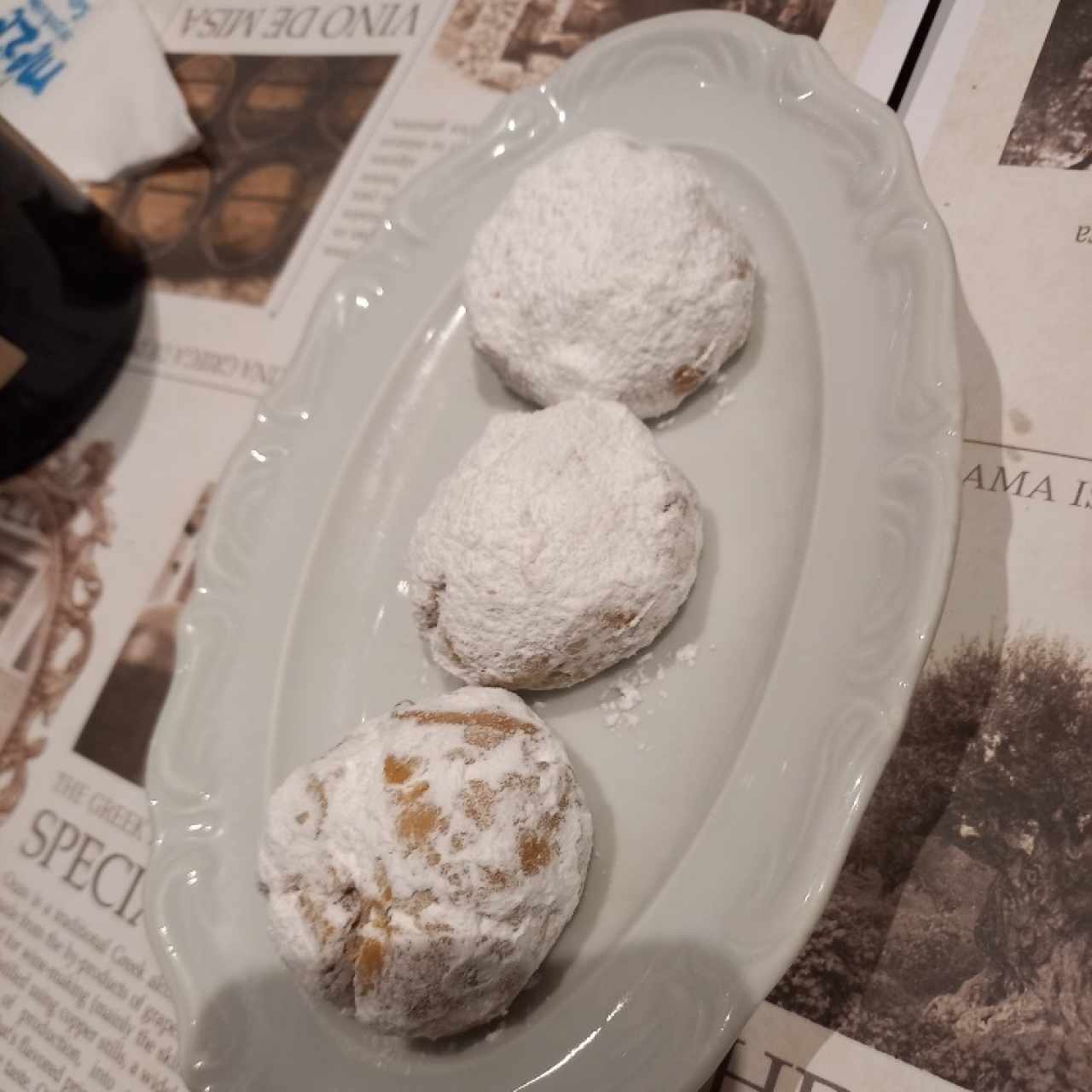 Postres - Kourabiedes Me Amigdala