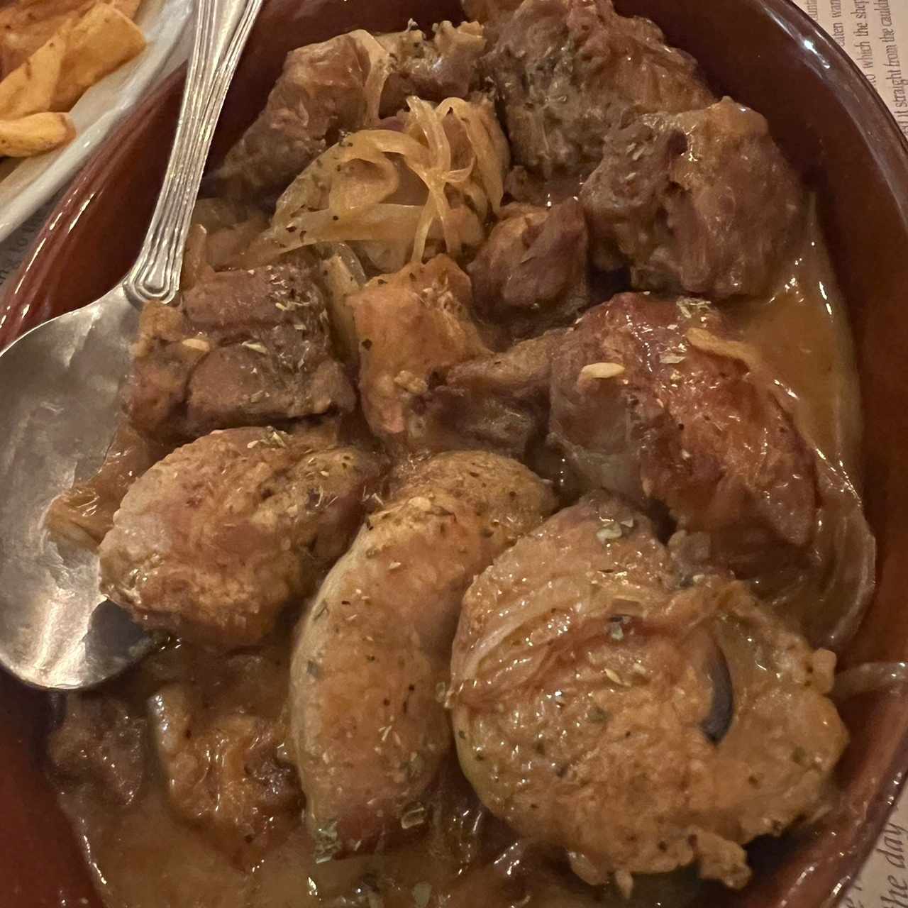 Puerco en salsa 