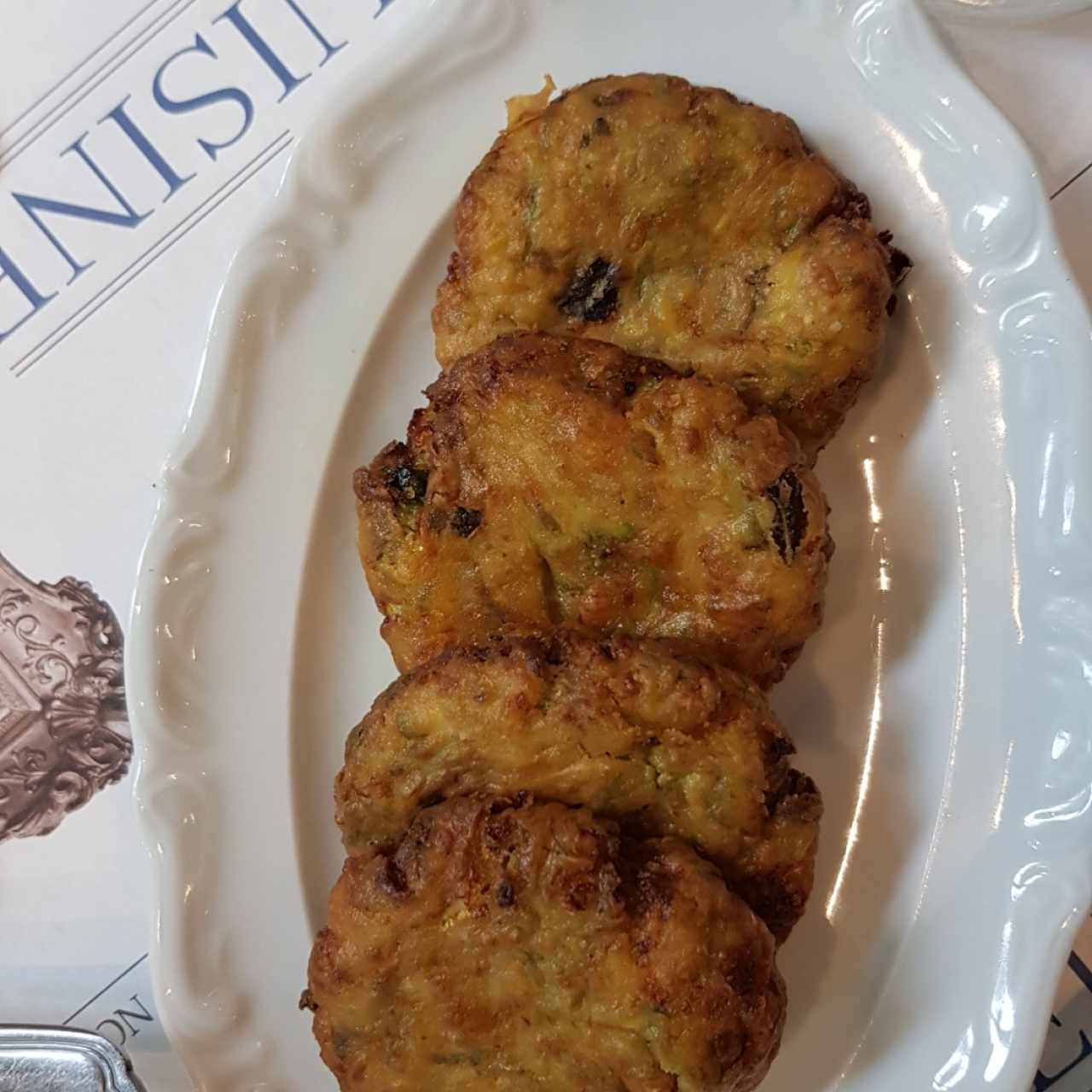 croquetas de zuccini 