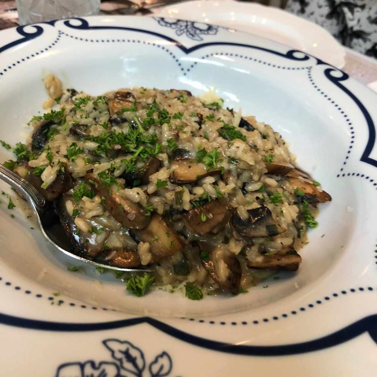 RISOTTO ME MIDIA (PARA DOS PERSONAS)