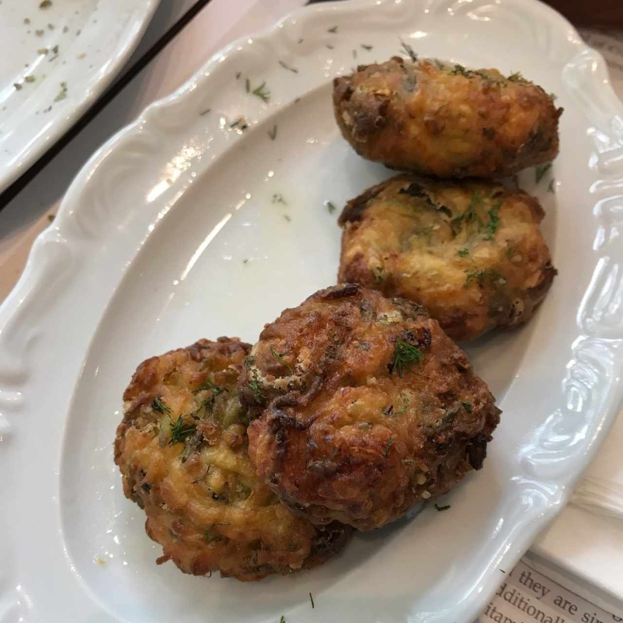 Croquetas de Zuchinni