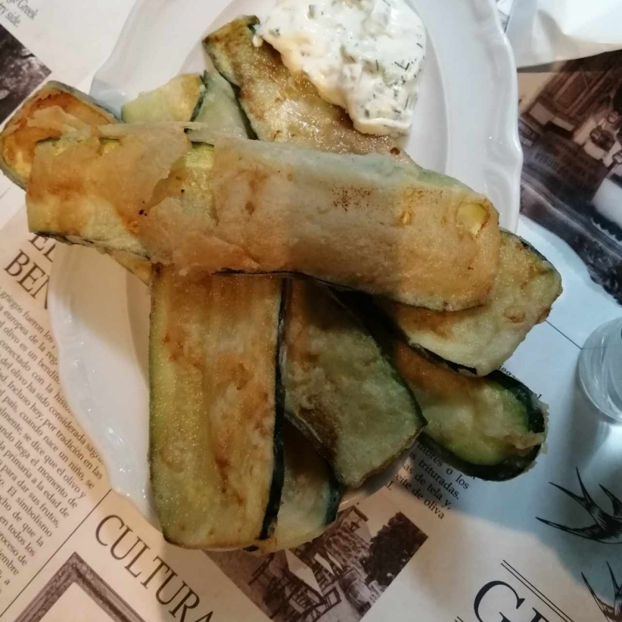 Zukini con tzasiki