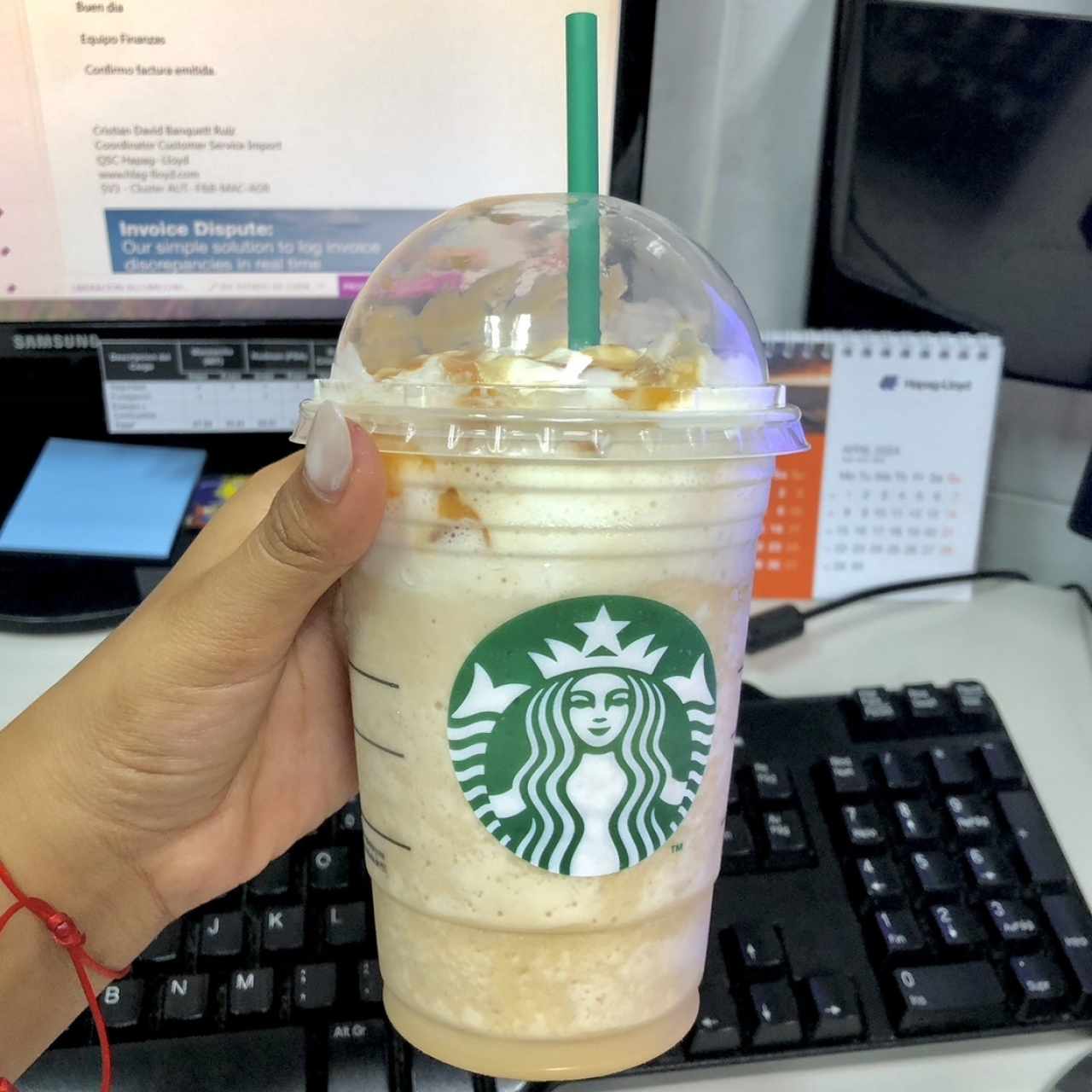 Frappuccino de Dulce de Leche