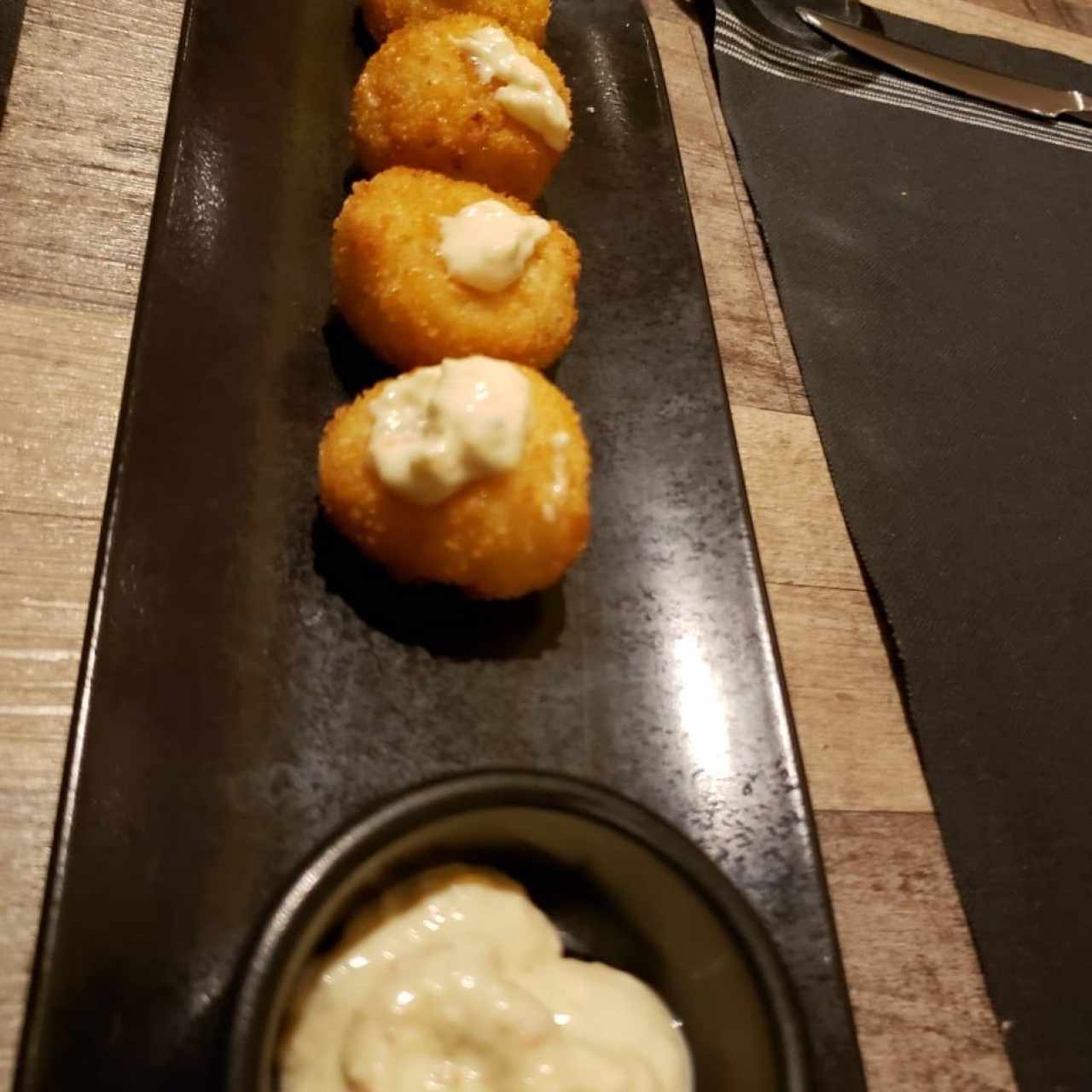 Entradas Calientes - Croquetas de Pescado