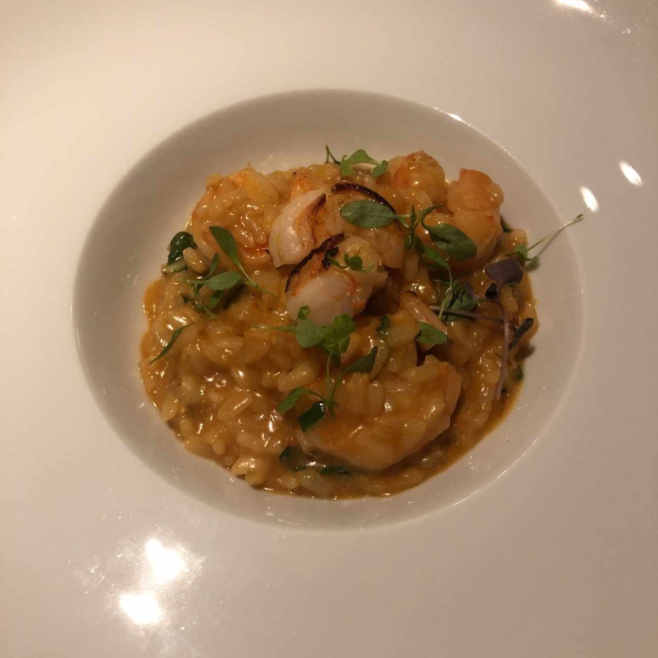 Risotto Gamberi e Bietola