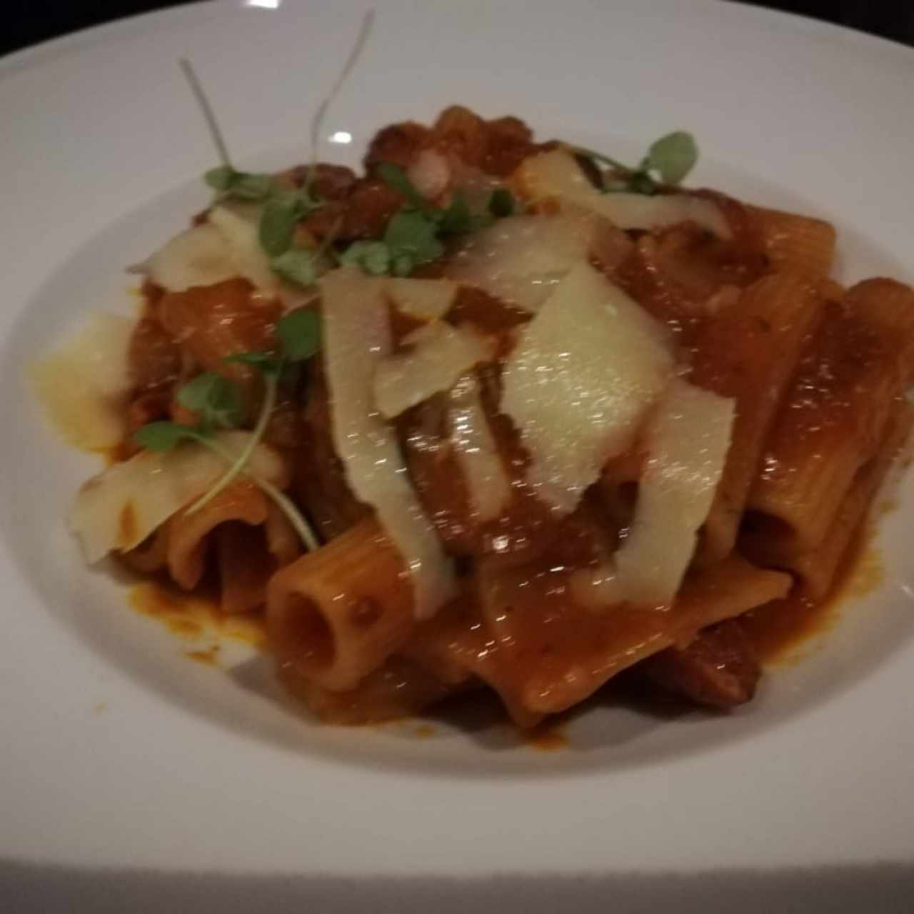 Pastas - Rigatoni Amatriciana