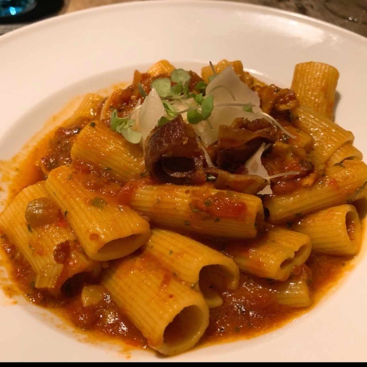 Pastas - Rigatoni Amatriciana