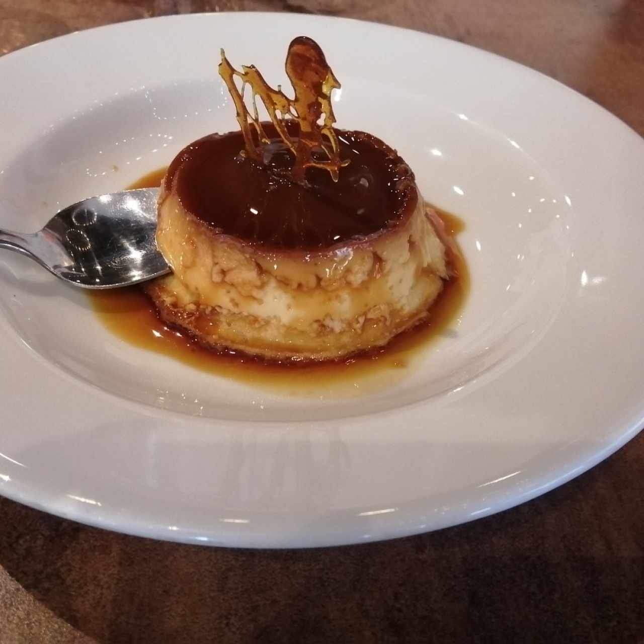 flan de caramelo