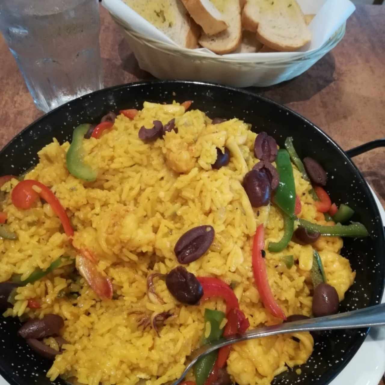 paella de mariscos