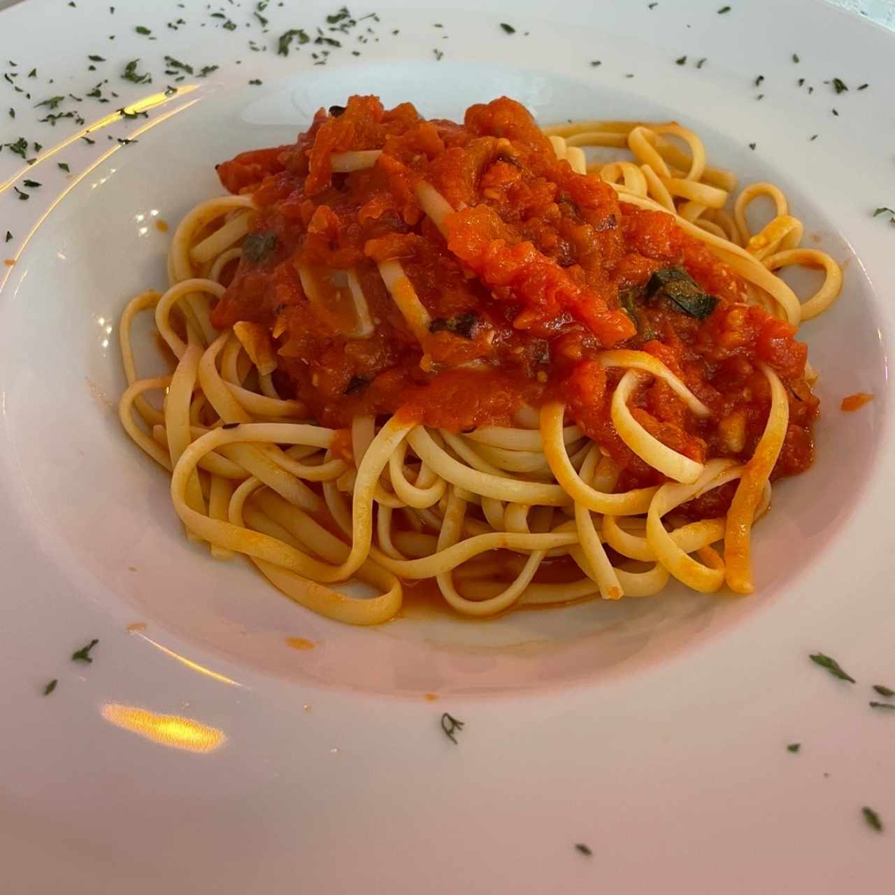 Pasta arrabiata