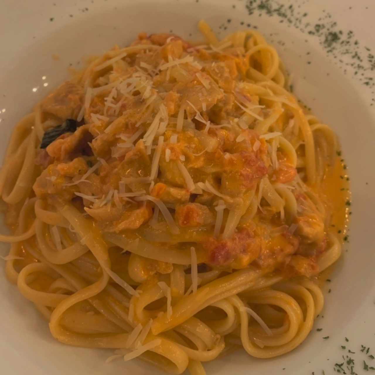 pasta al salmon