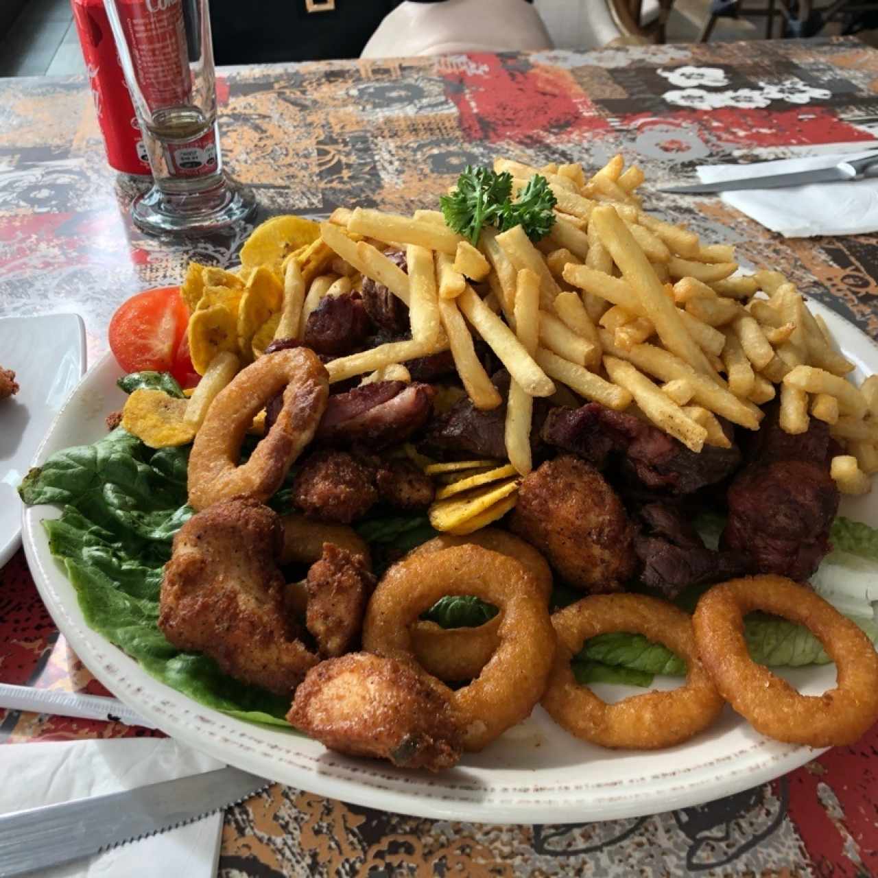 Picada de carnes mediana