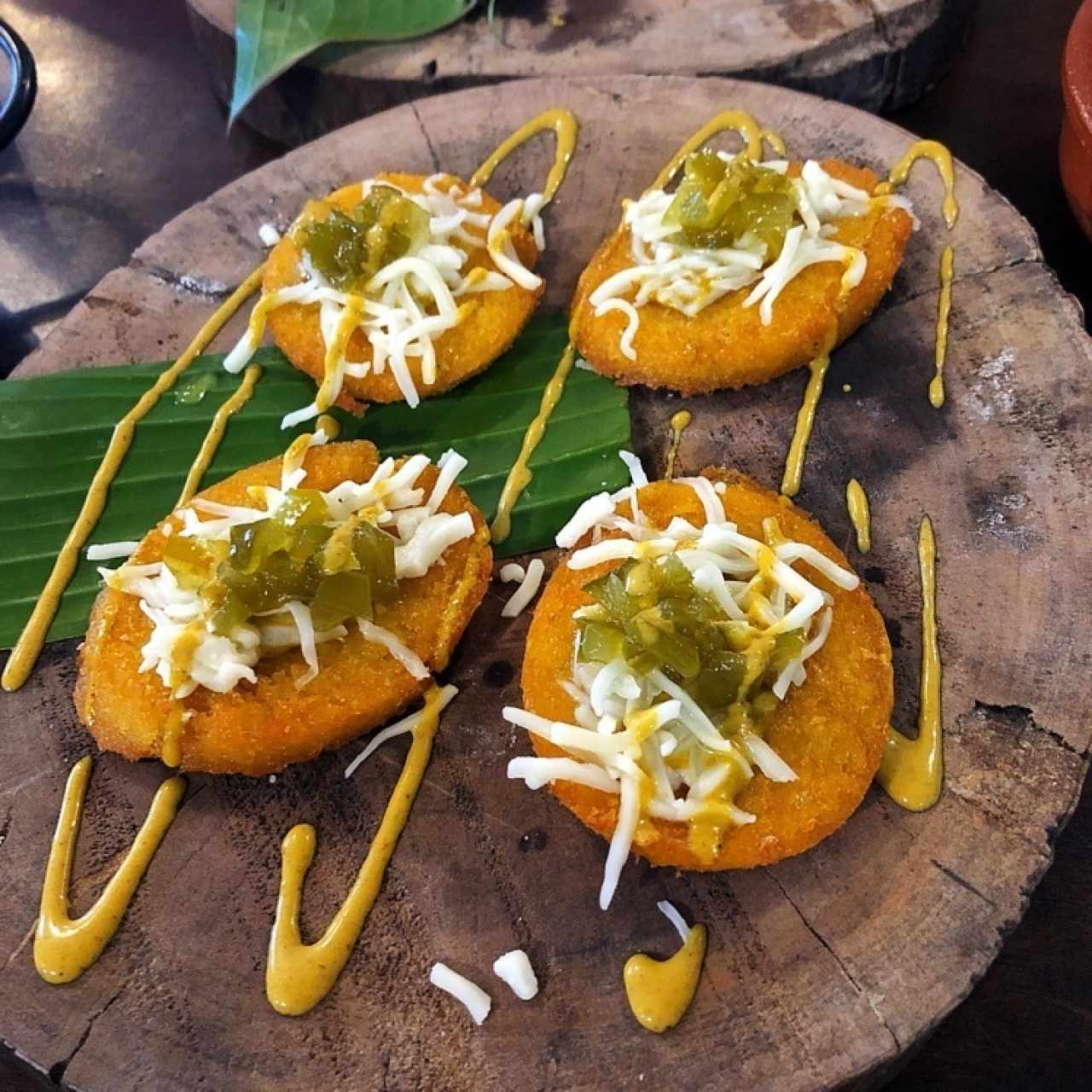 Tortillitas con queso y jalea