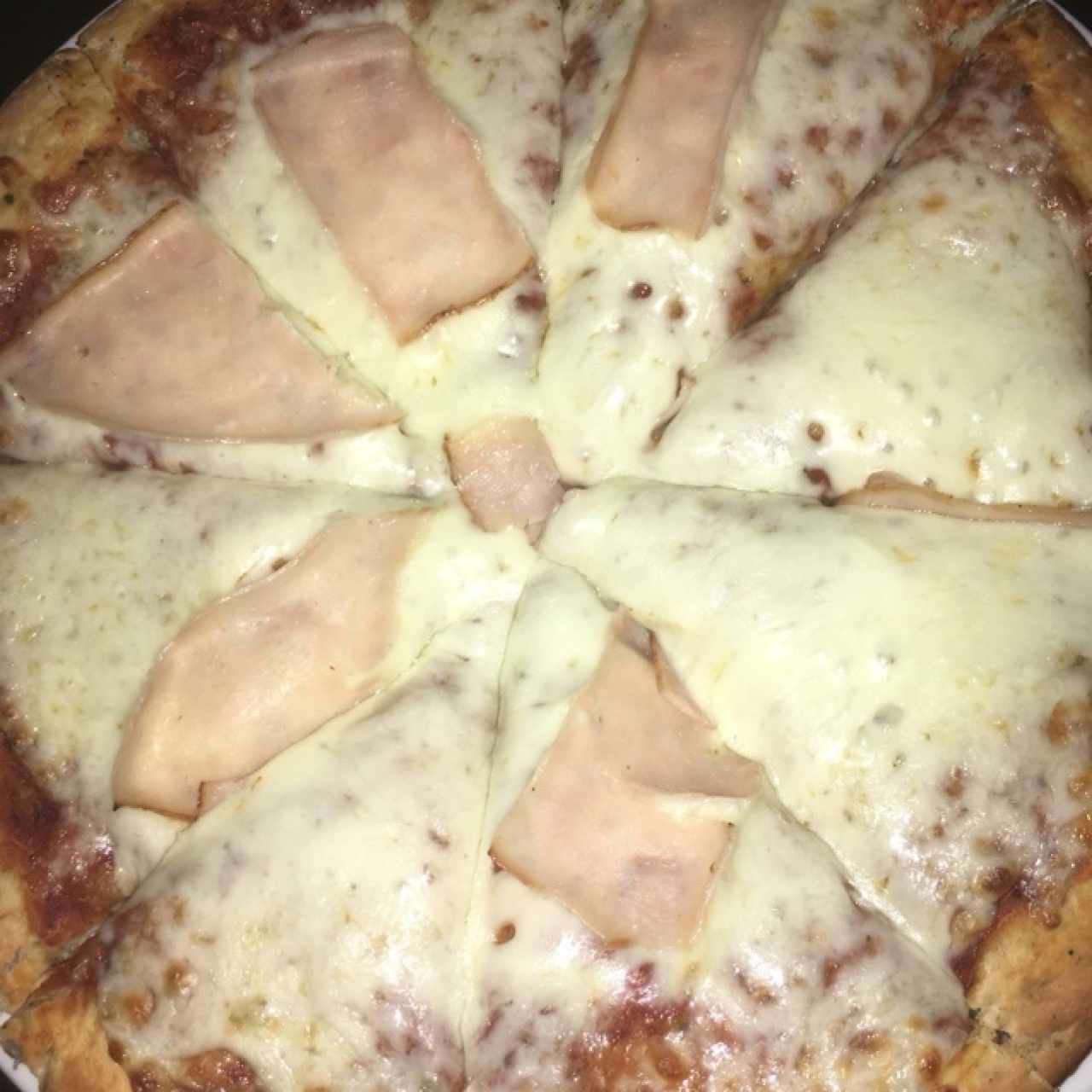 pizza de jamón 