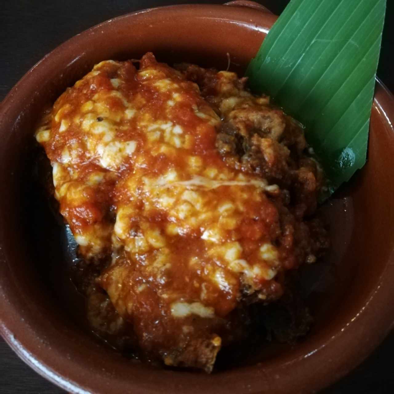 lasagna con plátano maduro