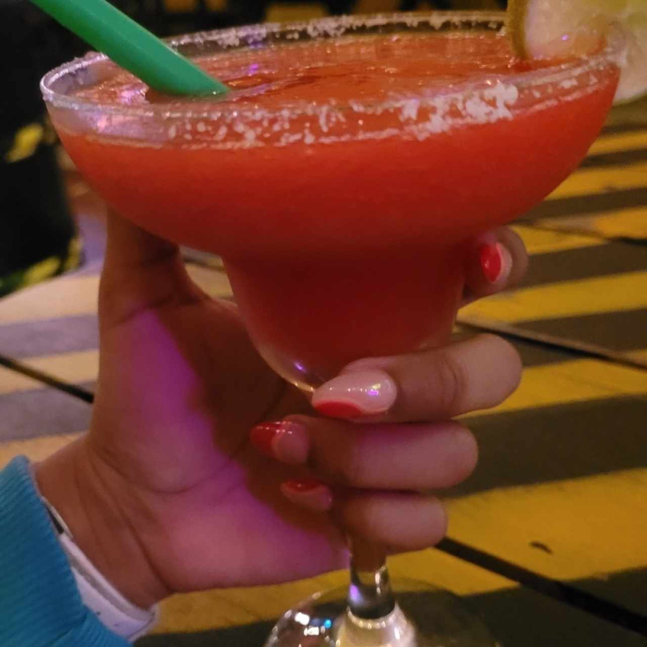 Margarita de 🍓 fresa