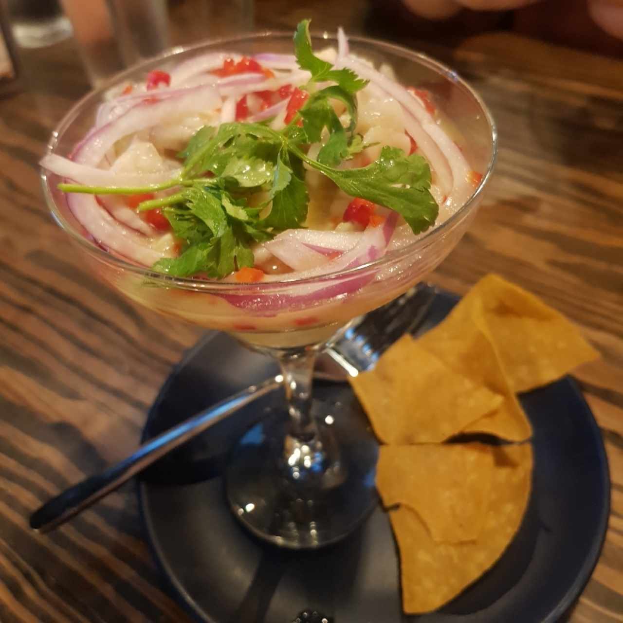 ceviche de corvina 