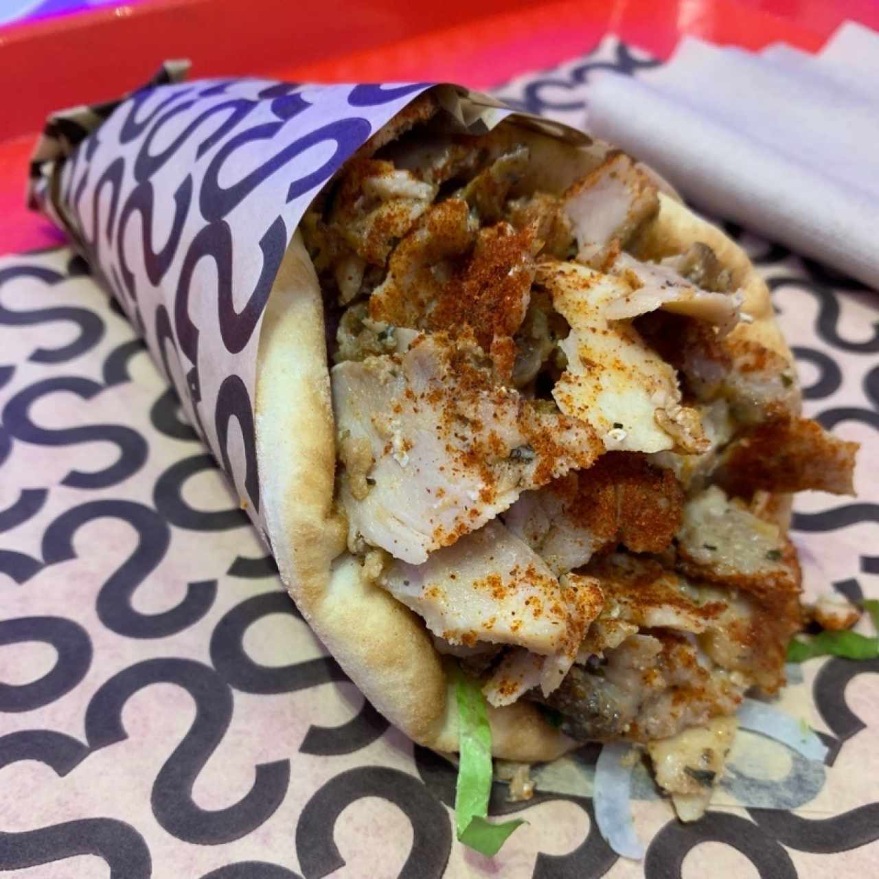 gyro de pollo