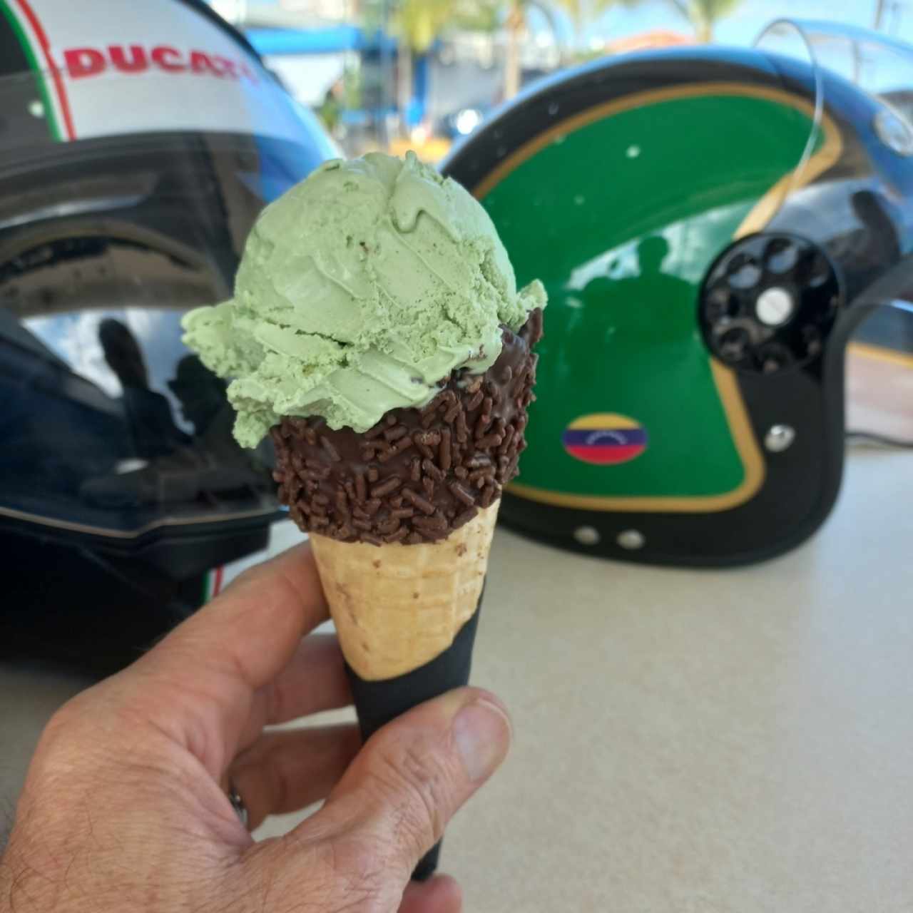 Cono pistachio