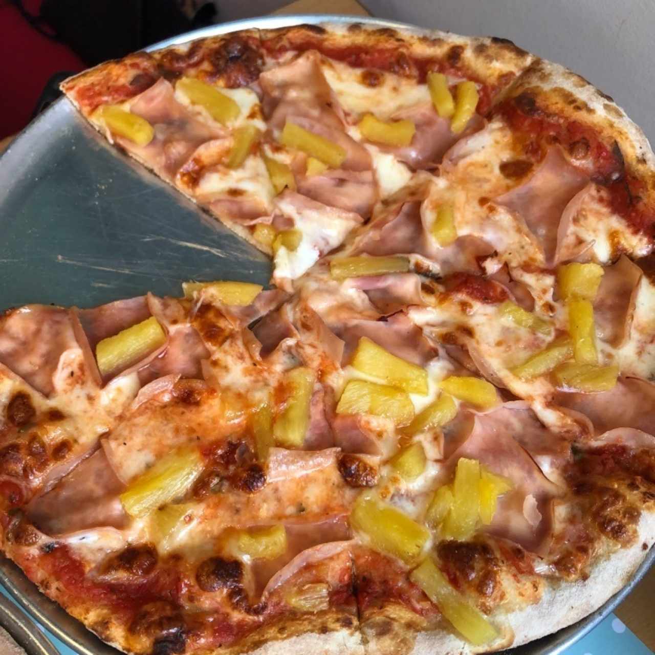 Pizza hawaiana