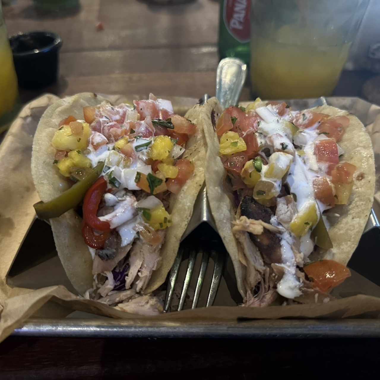 Jerk Chicken - 2 Tacos