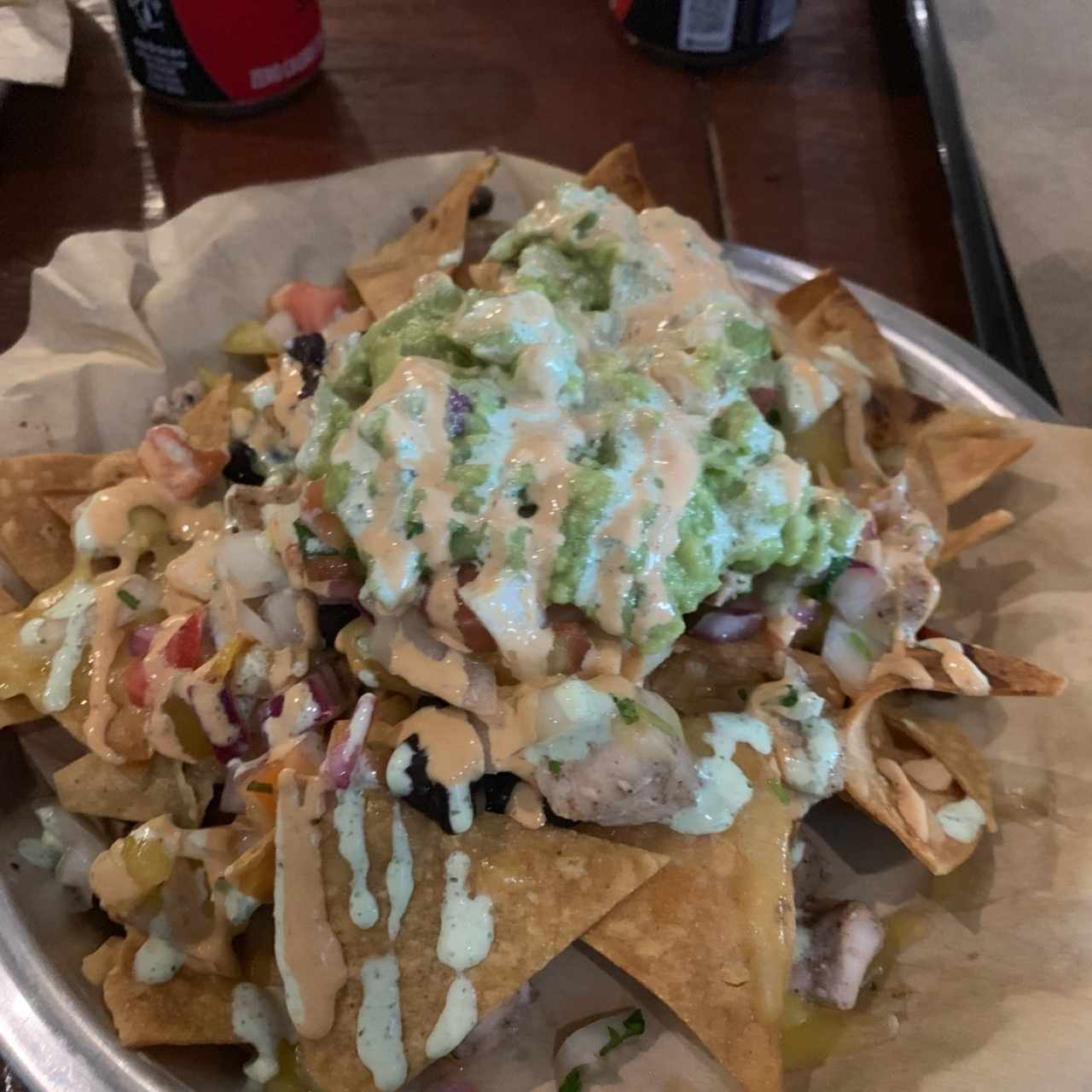 nachos de dorado