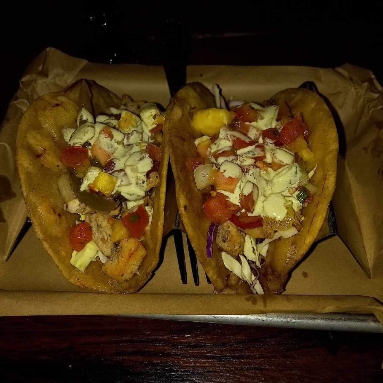 chicken tacos