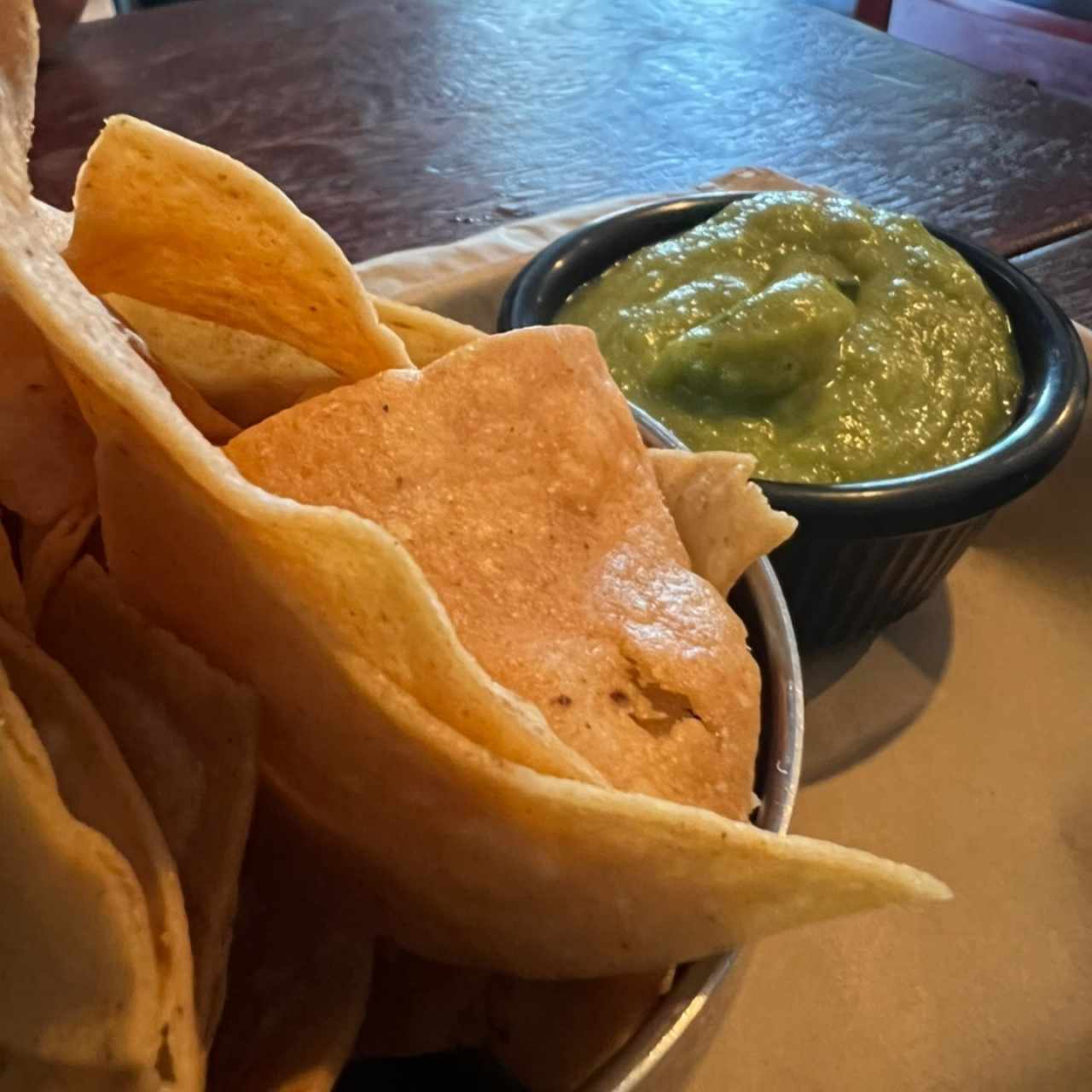 Chips con guacamoles 