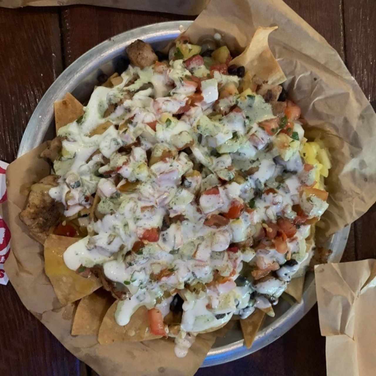 Nachos de boquipenda.