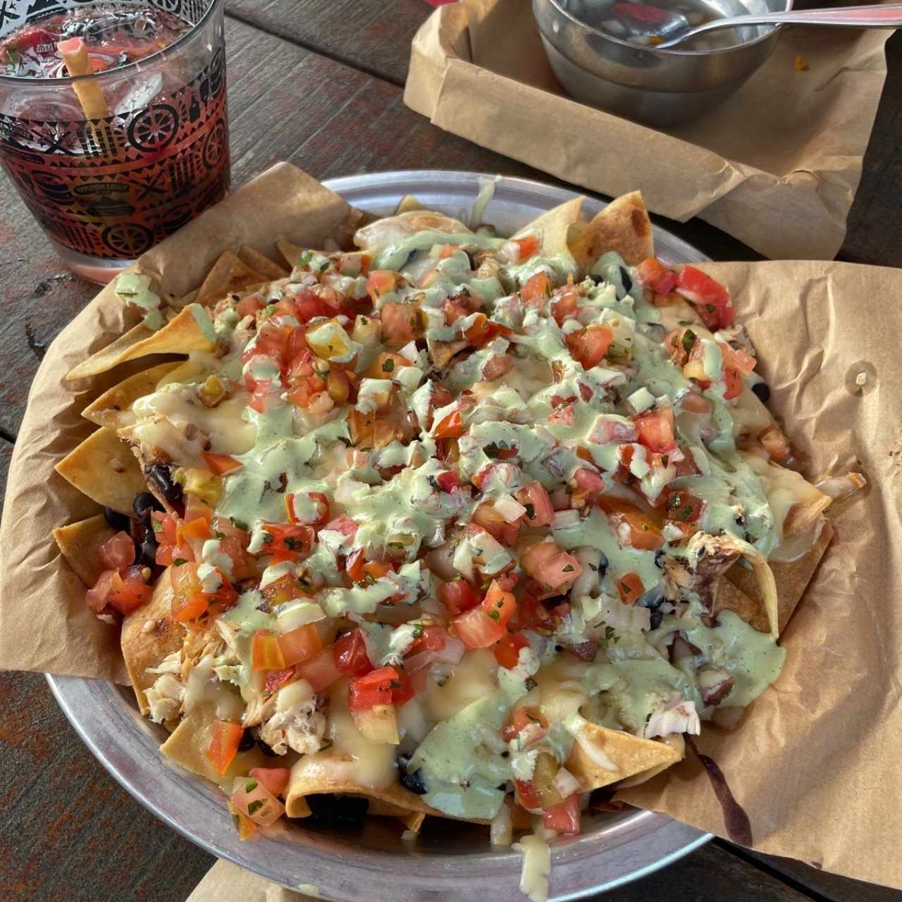 Fish nachos