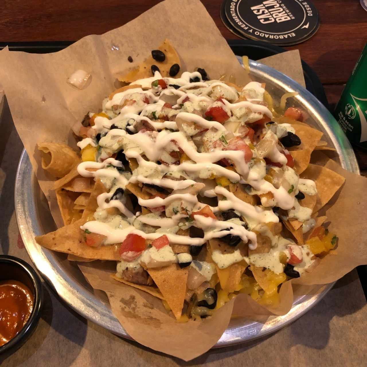 Nachos de Dorado 