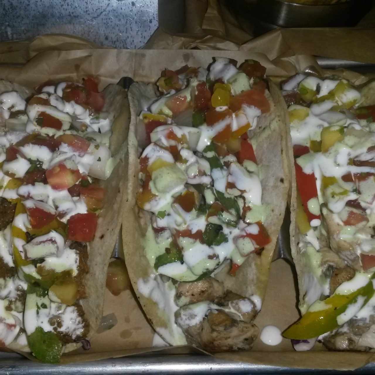 Trio de tacos