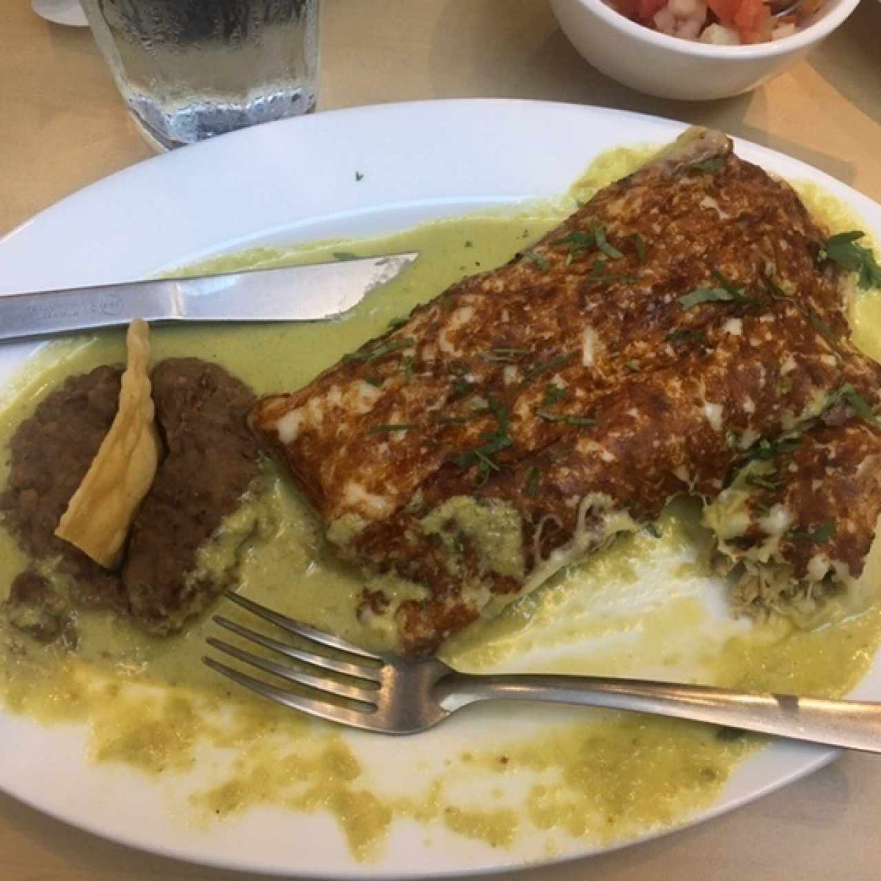 enchiladas verdes