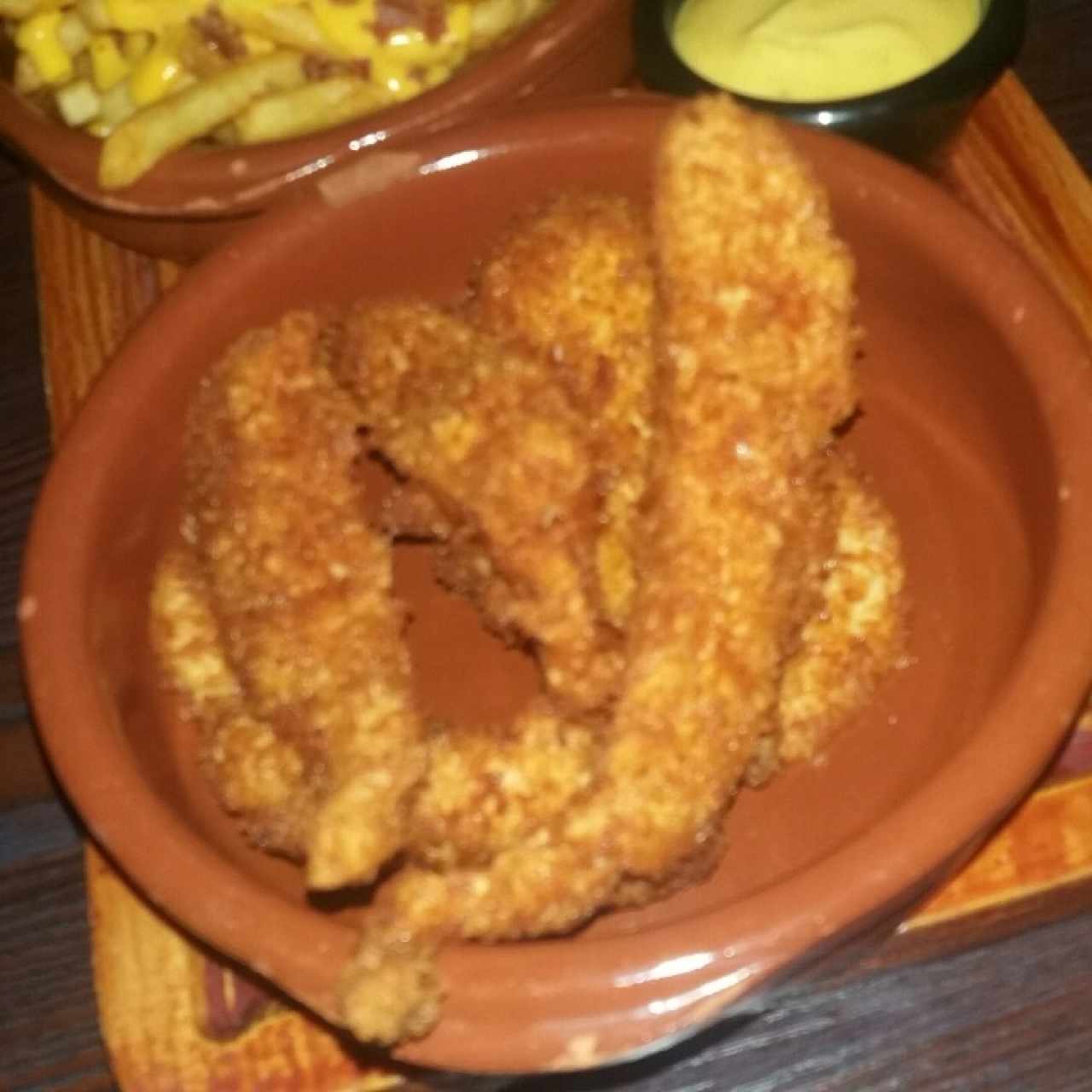 Deditos de pollo