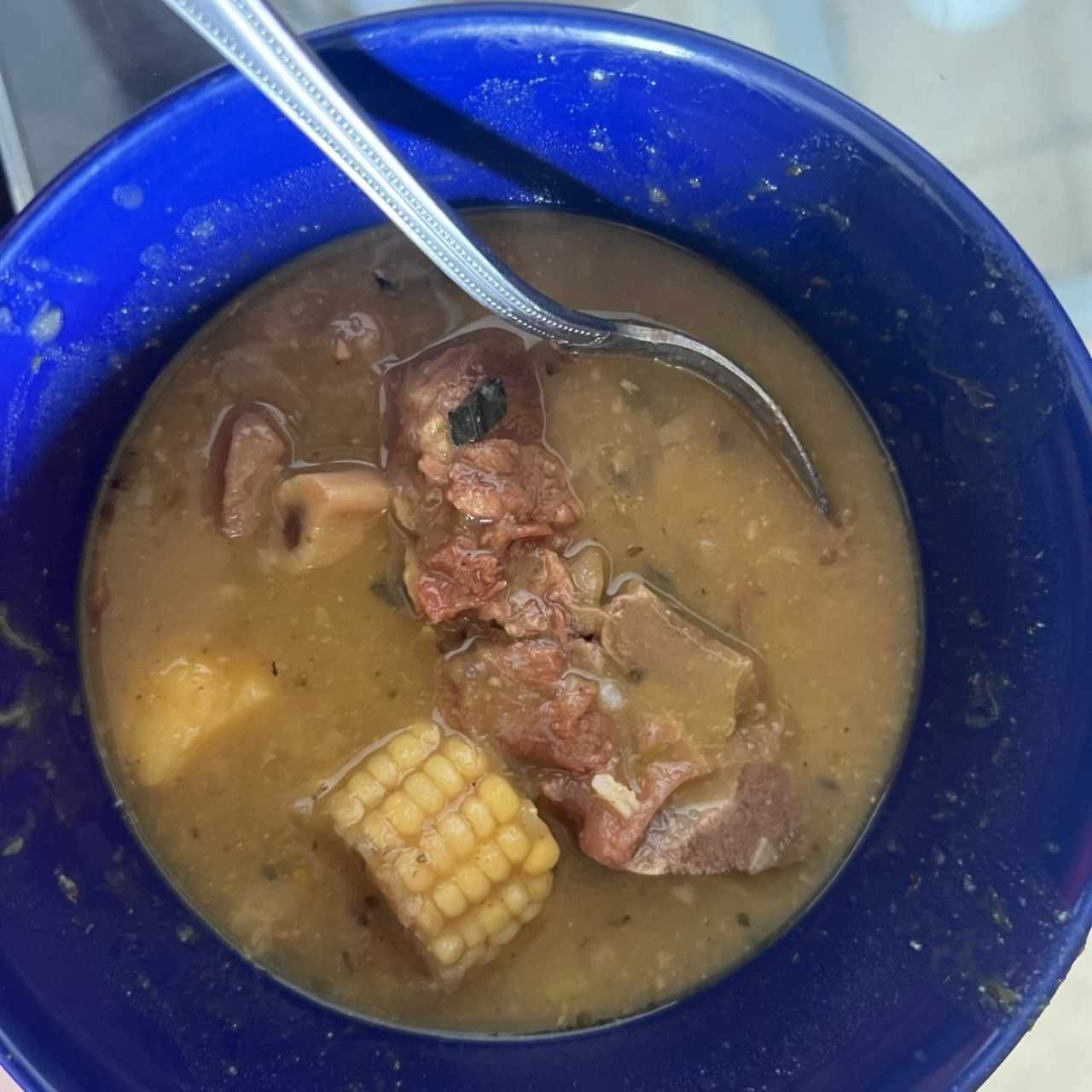 * Combo con Sopa de costilla de res 16 oz