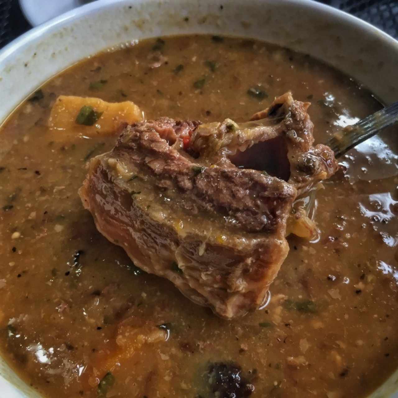 Sopa de Costilla de Res Especial