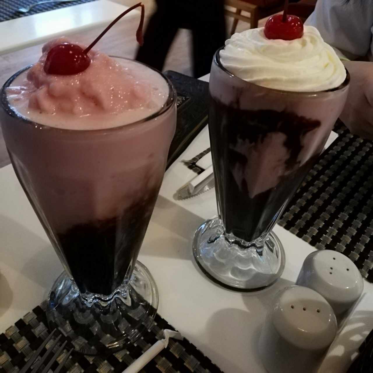 milkshakes de fresa 