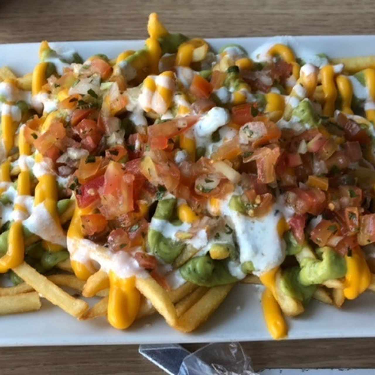 Platos Calientes - French Fry Nachos