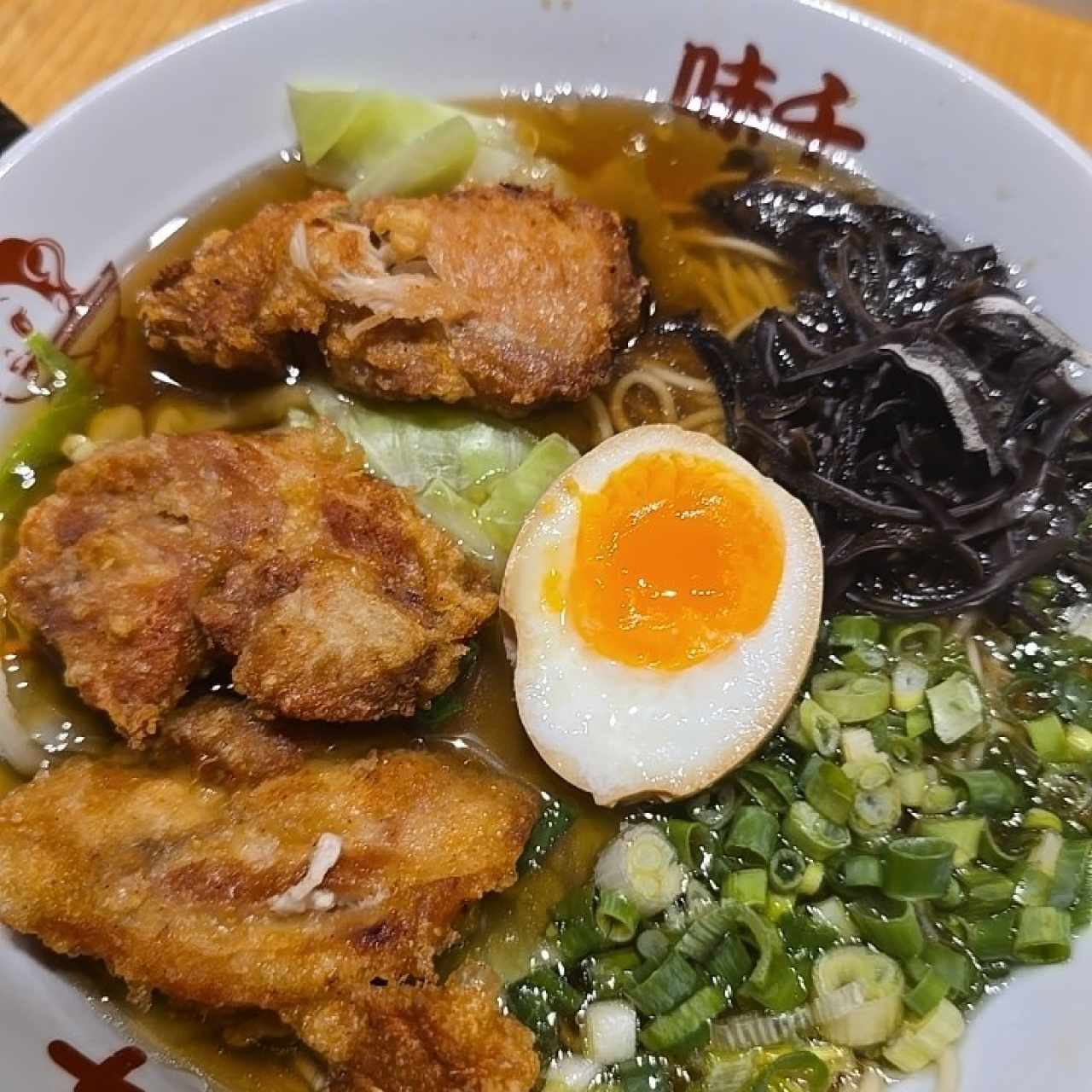 Ramen de karaage de Pollo