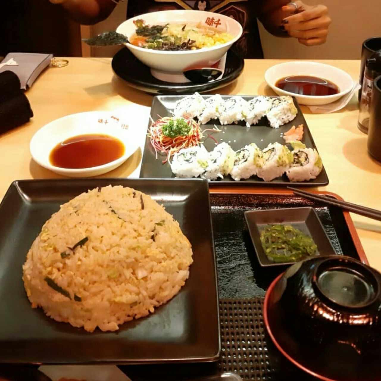 Vegan Ramen, Vegan Roll, Vegetarian Chahn