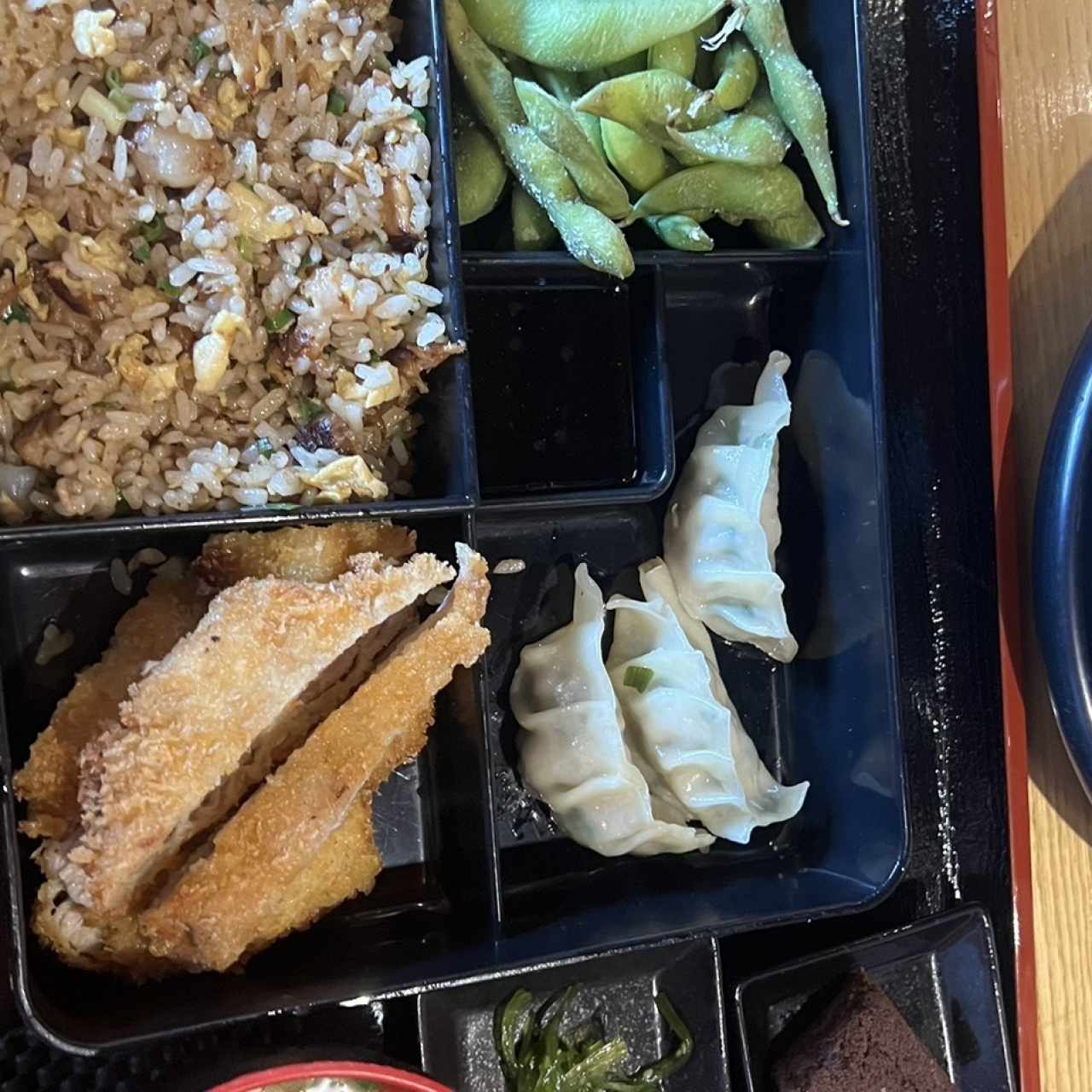 Bento box de cerdo